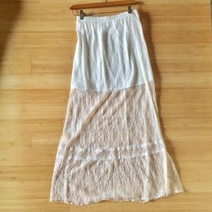 Maxi Lace Skirt